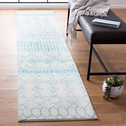 Miniatura 27 de SAFAVIEH Tulum Collection - Alfombra decorativa de 2 x 3 pies, diseño marroquí bohemio envejecido, no desprende pelusa y fácil de limpiar, ideal