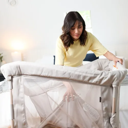 Miniatura 12 de Maxi-Cosi Swift - Corral para bebés con alfombra, corralito para bebés, patio de juegos con moisés, corralito portátil para bebés y niños pequeños