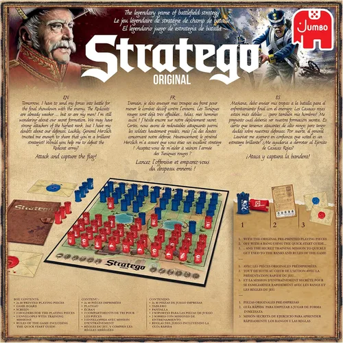 Miniatura 3 de Jumbo, Stratego - Juego de mesa original de estrategia, 2 jugadores, mayores de 8 años