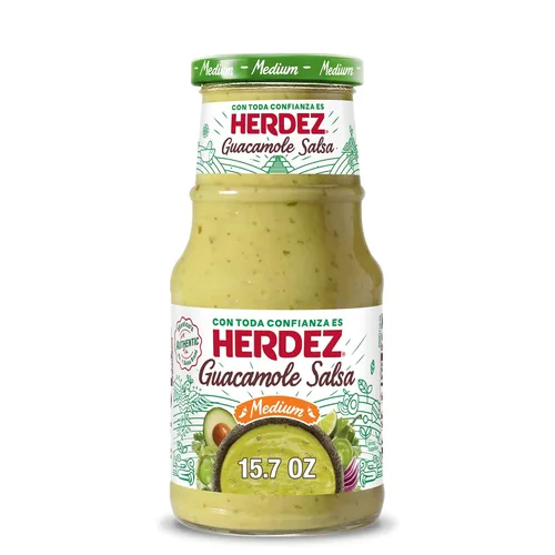 Miniatura 4 de HERDEZ Jarra de salsa de guacamole suave, 32 onzas (paquete de 2)