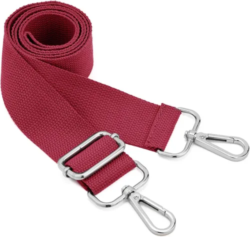 Miniatura 23 de Correa de Bolso de Hombro Ancha de Repuesto Ajustable Cinturón de Lona Bolso Cruzado Bolso de Mano