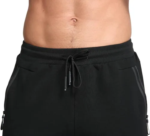Miniatura 5 de Pantalones deportivos casuales para hombre con bolsillos con cremallera
