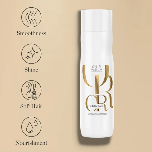 Miniatura 6 de Wella Professionals Oil Reflections Luminous Reveal Shampoo Nourishing Botanical Oils for Soft, Smooth Hair with Shine