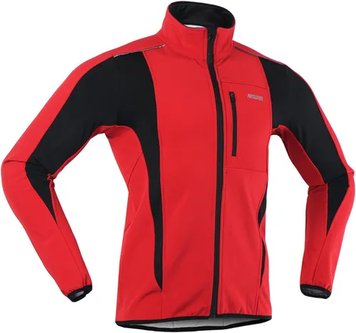 Miniatura 27 de Chaqueta térmica para ciclismo (tejido Softshell, resistente al viento, impermeable, 15K) de ARSUXEO