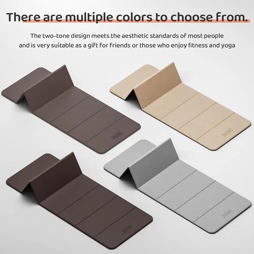 Miniatura 7 de Foldable Yoga Mat Exercise Mat for Home Workout, Comfortable and Durable, 8mm Thick Portable Folding Mat, Non-Slip, Pilates Mat Thick, Outdoor Use