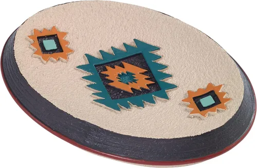 Miniatura 11 de Avanti Linens - Vaso, artículos esenciales para el baño de invitados, decoración azteca para el hogar (colección de baile navajo)