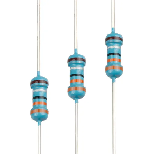 Miniatura 70 de 100pcs 1 ohm Resistor 1/4w (0.25 W) Resistencia fija de película metálica de tolerancia ±1%, múltiples valores de resistencia opcional