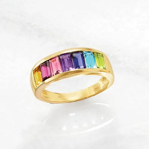 Miniatura 5 de Ross-Simons 2.20 ct. t.w. Multi-Gemstone Ring in 14kt Yellow Gold