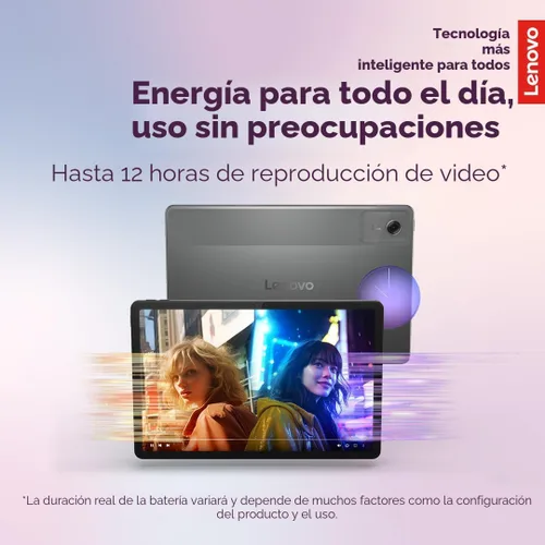 Miniatura 7 de Lenovo Idea Tab - Tablet para Universidad - Pantalla táctil IPS de 11" 2.5K - 90Hz - MediaTek Dimensity 6300 - 8 GB de memoria - 256 GB