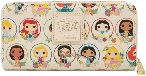 Miniatura 4 de Loungefly Pop Disney Princess Circles Ziparound