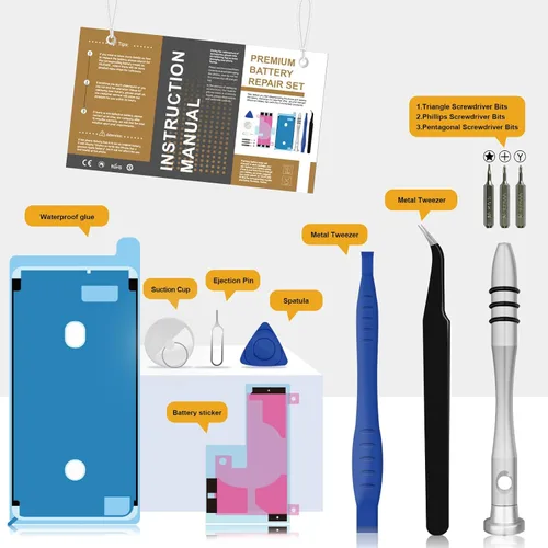 Miniatura 4 de Batería de repuesto para iPhone 11 PRO MAX, batería de repuesto de polímero de iones de litio de alta capacidad de 5000 mAh para modelo A2218 A2161