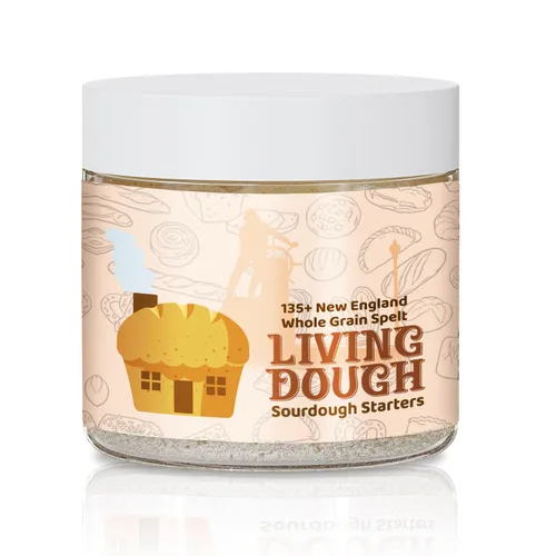Miniatura 15 de Living Dough - Cultura de Masa Madre Amistosa Amish de 55 Años - Masa Madre Dulce y Orgánica para Hornear - Para Pan Artesanal, Masa para Pizza