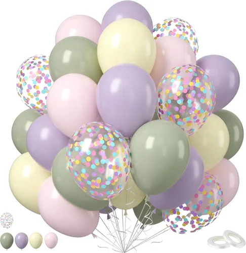 Miniatura 23 de Globo Rojo Blanco Azul, 50 unidades de 12 pulgadas, globos de látex azul marino, rojo rubí oscuro, confeti dorado metálico para baby shower
