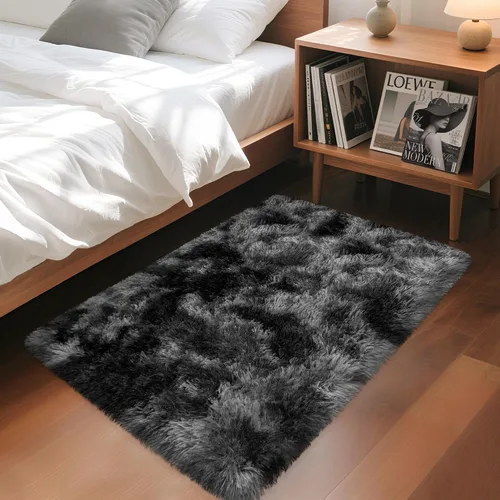 Miniatura 35 de Alfombras de pasillo beige de 2 x 6 pies para dormitorio, sala de estar, alfombra de felpa suave y esponjosa, alfombra de pasillo para pasillos