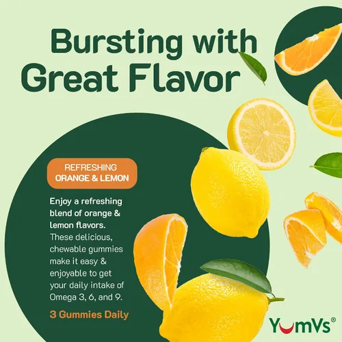 Miniatura 4 de Gomitas veganas de suplemento Omega 3 - Aceite de algas DHA vegano a base de plantas - Alternativa de aceite de pescado con linaza y algas - Sin