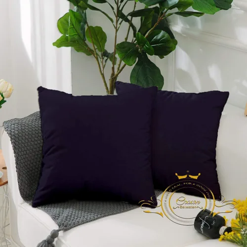 Miniatura 65 de Crown Collection Juego de 2 fundas de almohada estándar de 20 x 26 pulgadas, hipoalergénicas de 600 hilos, 100% algodón egipcio, fundas de almohada