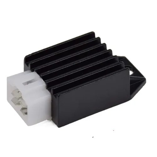 Miniatura 4 de HIAORS Regulador de voltaje rectificador de 4 pines para Tao Tao ATA-110 DATA135 125 Coolster 110CC ATV 3050B 3050B-2 3050C 3050D Roketa Kazuma