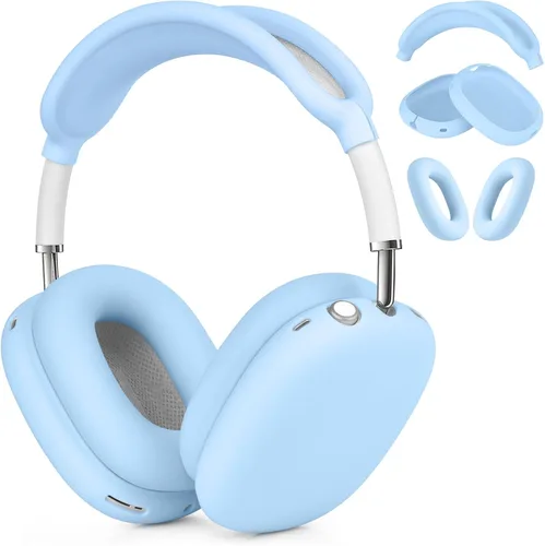 Miniatura 25 de Filoto Funda para Auriculares Airpods Max, Funda de Almohadillas para los Oídos/Funda para Auriculares/Funda para Diadema para AirPods Max lavanda