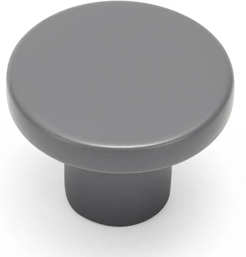 Miniatura 22 de Ravinte 1 paquete de pomos para gabinete negros, pomos redondos para cocina, tiradores para cajones de vestidor, tiradores para puertas de armario