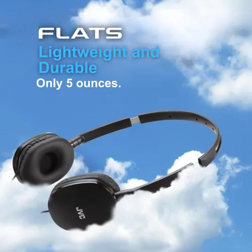 Miniatura 6 de Auriculares JVC al oído con cable - Diseño plano y plegable - Controlador de 30mm para un sonido potente - Almohadillas suaves para la comodidad