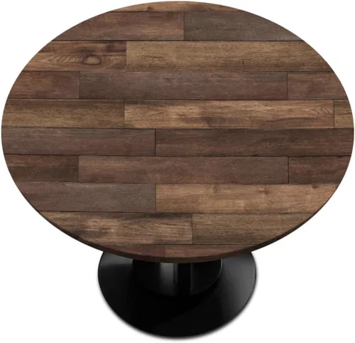 Miniatura 22 de Mantel Redondo con Elástico para Mesa de Playa, Diseño de Estrella de Mar, Cubierta de Mesa Circular, Impermeable, Lavable, de Poliéster, Pequeñas