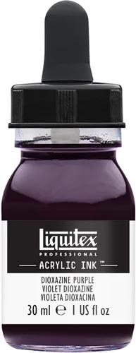 Miniatura 42 de Liquitex - Pintura acrílica profesional INK! Jarro de 1 onza, color blanco de titanio Bronce Rico Iridiscente
