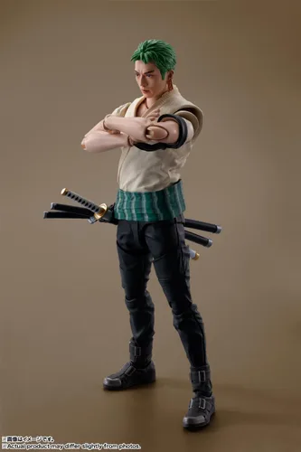 Miniatura 12 de TAMASHII NATIONS - Una serie de Netflix: One Piece - Figura de acción Roronoa Zoro S.H.Figuarts