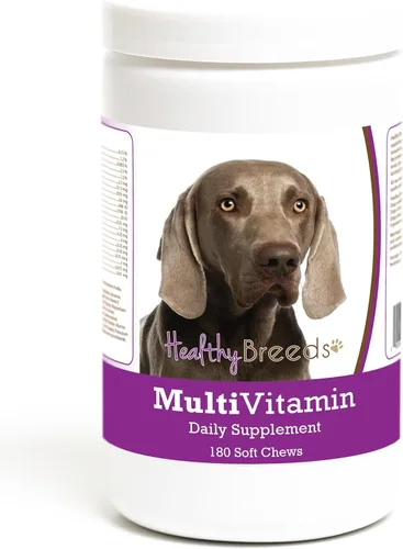Miniatura 122 de Healthy Breeds Bulldog francés multivitamínico suave masticable para perros 180