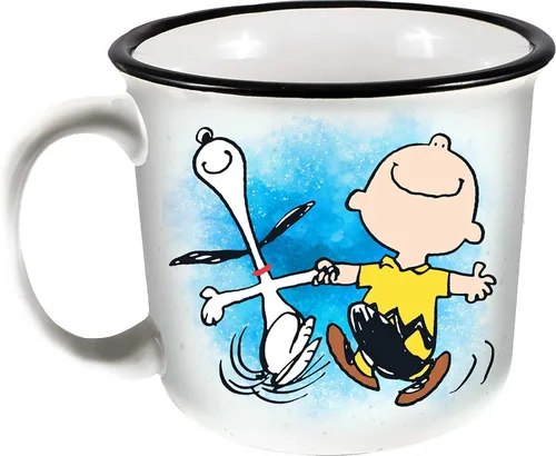Miniatura 2 de Spoontiques Taza de cerámica para caravana de Harry Potter, 14oz - Apta para microondas y lavavajillas, para bebidas frías y calientes - Ravenclaw