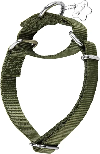 Miniatura 5 de Martingale - Collar para perro, diseño a prueba de fugas y antideslizante, nailon resistente con hebilla de metal, ajustable para perros pequeños