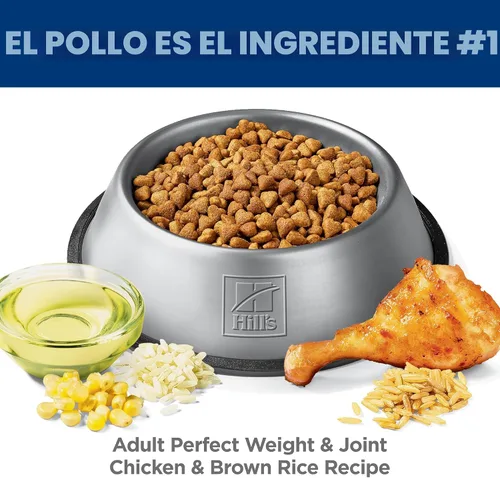 Miniatura 4 de Hill's Science Diet Peso perfecto y apoyo articular, para perros adultos de 1 a 6 años, manejo del peso y apoyo articular, alimento seco