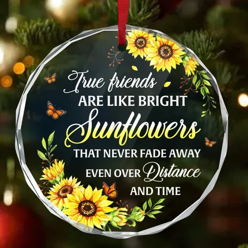Miniatura 7 de Jesuspirit Adornos Navideños de Amigos 2025, Regalos de Amistad para Mujeres y Amigas, Adorno para Árbol de Navidad, Adorno de Regalo para Hermanas