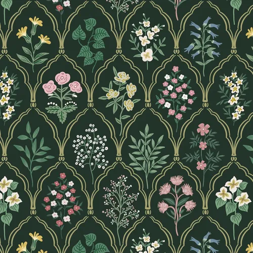 Dimoon Papel tapiz de 17.3 x 78.7 pulgadas, papel de contacto floral, color verde, rosa, apto para inquilinos, impermeable, mejorado, autoadhesivo,