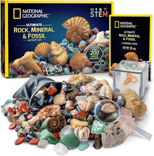 Miniatura 5 de NATIONAL GEOGRAPHIC Kit de pintura de roca y colección de rocas