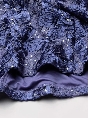 Miniatura 10 de Alex Evenings Vestido pequeño de manga larga para mujer