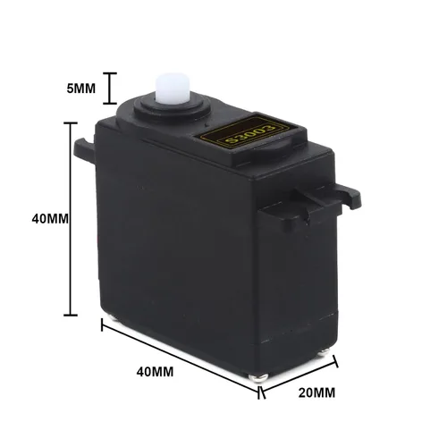 Miniatura 2 de RGBZONE 4 unids S3003 servo motor estándar RC servo de alta velocidad para coche inteligente robot barco RC helicóptero