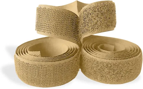 Miniatura 82 de Cinta de gancho y bucle de 4 pulgadas de ancho, verde follaje, para coser, no adhesiva, de 1 yarda de largo, cinta de gancho y bucle de nylon verde