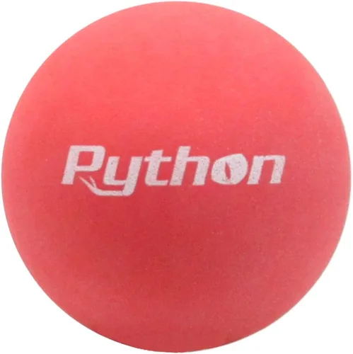 Miniatura 2 de Python 3 Bola Can Red Pelotas de Ráquetbol (¡Relámpago Rápido!)