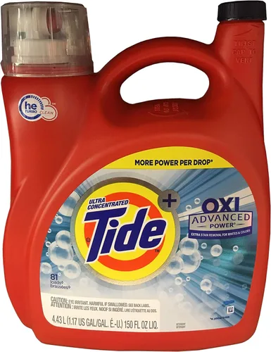 Miniatura 25 de Tide Detergente líquido para ropa, original, 100 cargas, 146 onzas líquidas, compatible con alta eficiencia