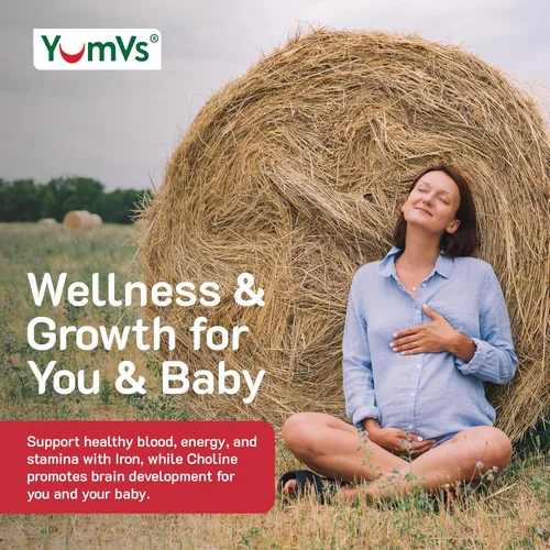 Miniatura 7 de YumVs - Gomitas prenatales para mujer, vitaminas prenatales para mujeres con ácido fólico, hierro y colina, vitaminas vegetarianas y kosher