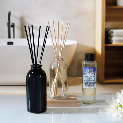 Miniatura 8 de Urban Naturals Amber & Lavender - Juego de difusor con varillas aromáticas Colección de aromaterapia (Awaken + Renew) Mind & Body Ambientador
