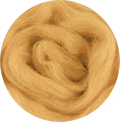 Miniatura 64 de 24 tipos de lana rosa, 4.23 oz (120 g), adecuado para fieltro húmedo y fieltro de aguja de telas hiladas de lana. Un paquete de prueba está Tonos