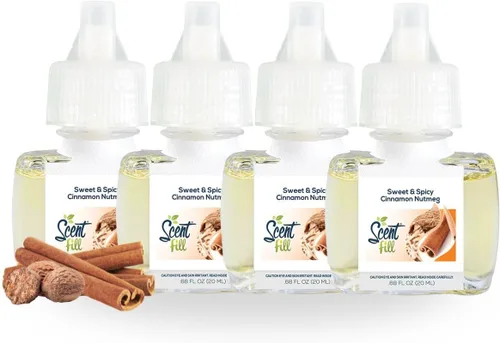 Miniatura 15 de Scent Fill Ambientador enchufable de sidra de manzana, 4 recambios de aceite perfumado