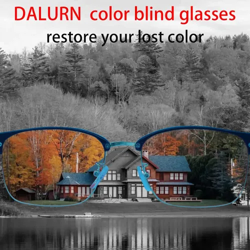Miniatura 5 de Lentes daltónicos al color adecuados para ceguera roja y verde, uso en exteriores e interiores, lentes de daltonismo para hombres