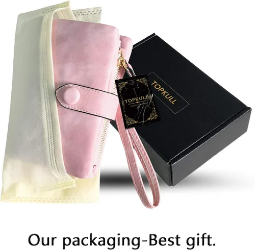 Miniatura 7 de Carteras para mujer, plegables, pequeñas, de piel suave, Rfid, billeteras triples para mujer, billeteras para mujer, mini cartera de mano