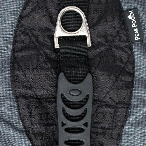Miniatura 4 de Arnés de transporte para perros y caminatas con malla acolchada, accesorio, collar, ligero, no más tirones, tensiones o ahorque, para cachorros, Rojo