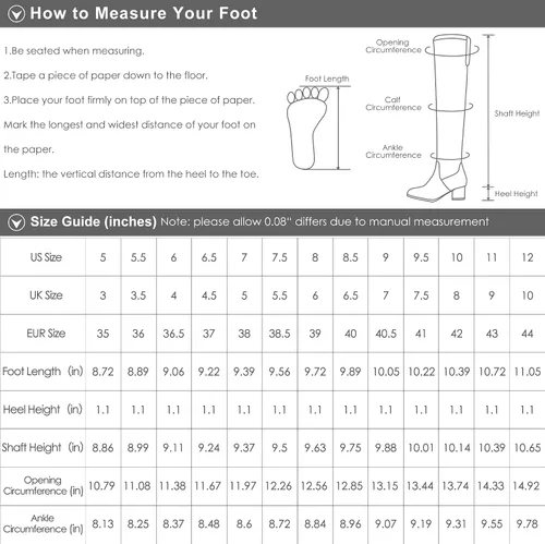 Miniatura 8 de DREAM PAIRS Women's Combat Boots, Mid Calf Built-in Wallet Pocket Lace up Military Ankle Booties