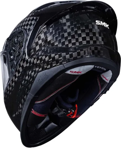 Miniatura 2 de SMK Helmets Titan Carbon Full Face Motorcycle Helmet
