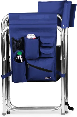 Miniatura 8 de PICNIC TIME Star Wars R2-D2 Silla deportiva con mesa auxiliar, silla plegable de playa y campamento, silla portátil para exteriores con correa