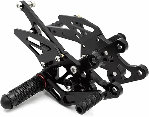 Miniatura 2 de Motorbike Foot Rests For FZ8 For FZ For 8 2010-2013 Motorcycle Rearset Footrest Footpeg Rear Set Adjustable Footrest Pedals(Black)